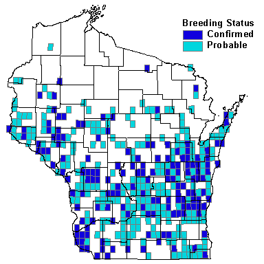 Horned Lark Map