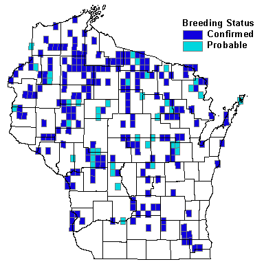 Hooded Merganser Map