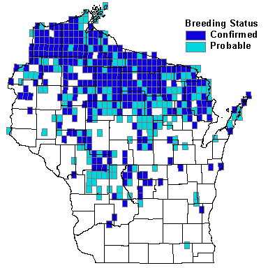 Nashville Warbler Map