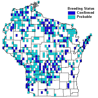 Pileated Woodpecker Map