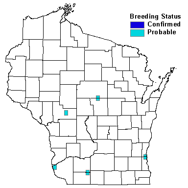 Prairie Warbler Map