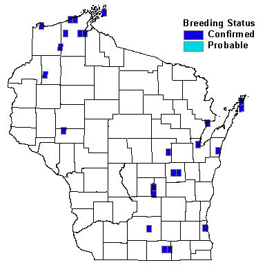 Ring-billed Gull Map