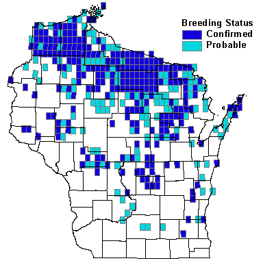 Red-breasted Nuthatch Map