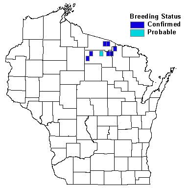 Spruce Grouse Map