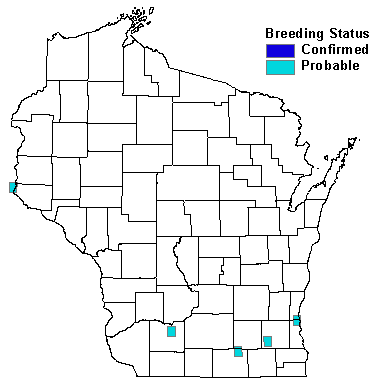 White-eyed Vireo Map