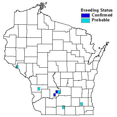 Worm-eating Warbler Map