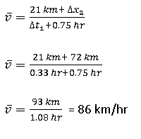 Average Velocity