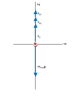 Objects in a Horizontal Circle