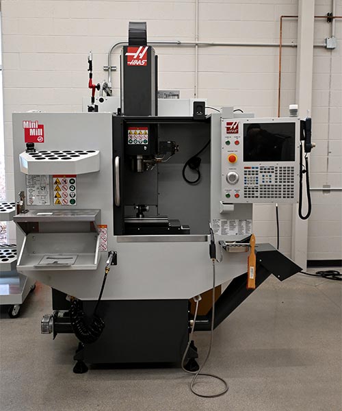 UWGB Prototype Lab CNC HAAS Mini Mill