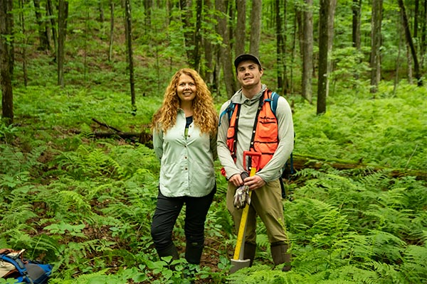 Amy Wolf and Luke Magee