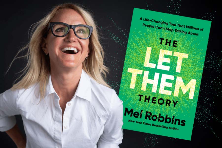 Mel Robbins author of The Let Them Theory