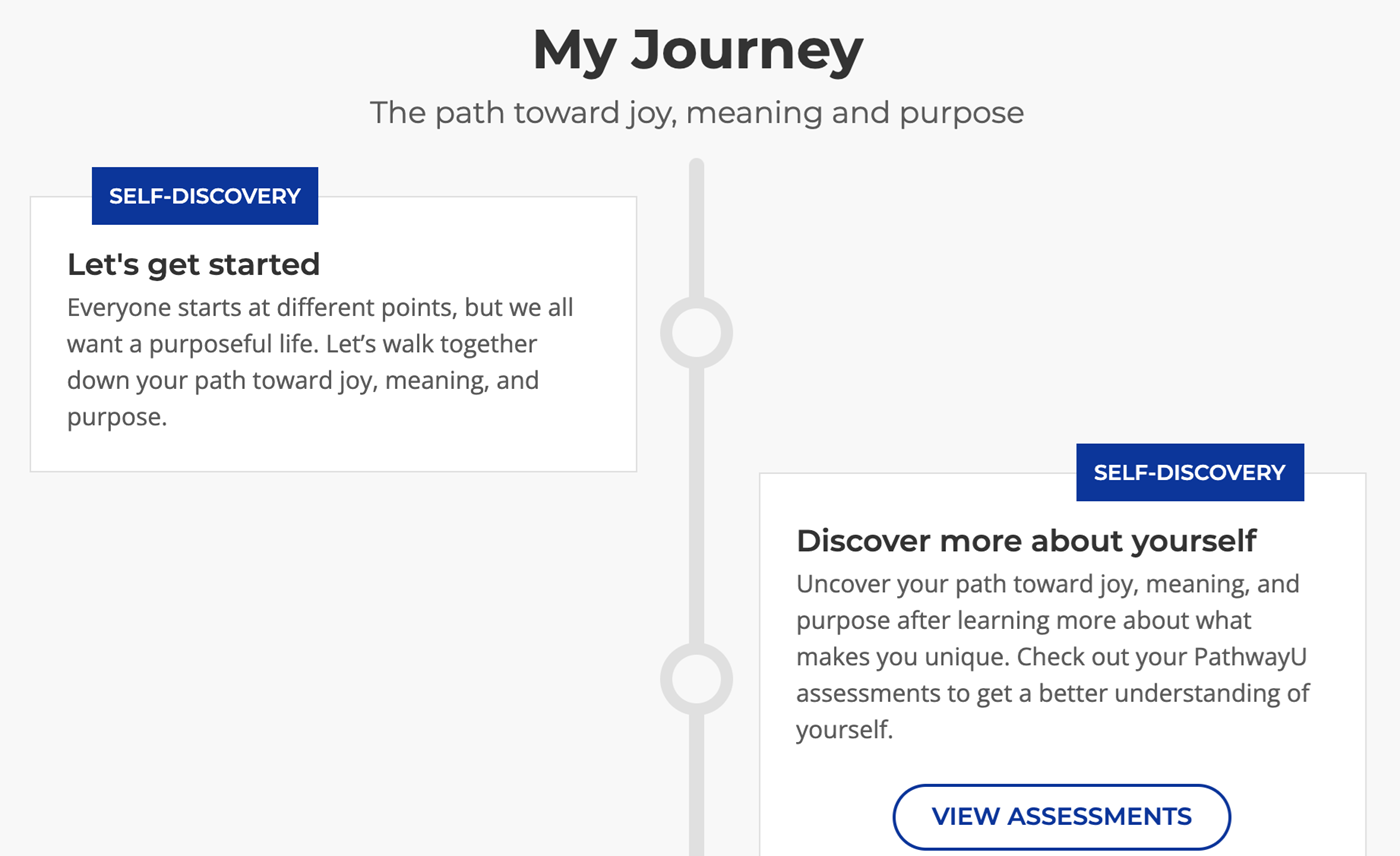 PathwayU My Journey