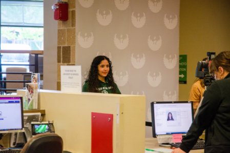 UW-Green Bay University ID Photo station