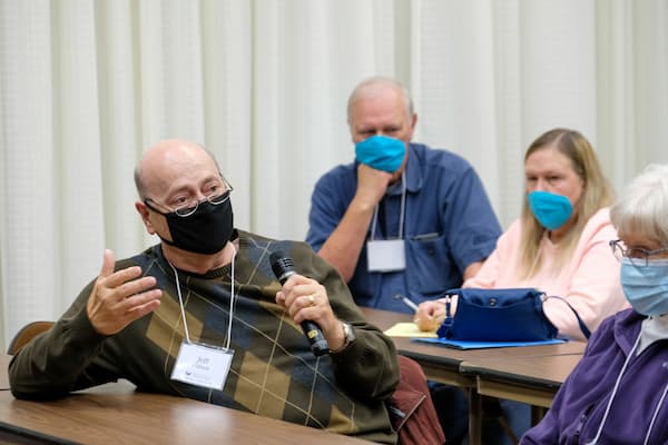 Group of instructors attend class for continuous learning