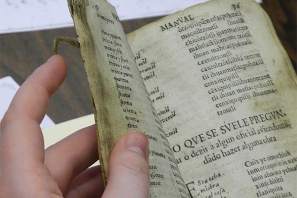 Dictionary of Spanish and Nahualt languages