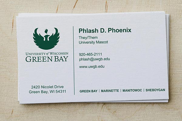 UWGB Business Cards