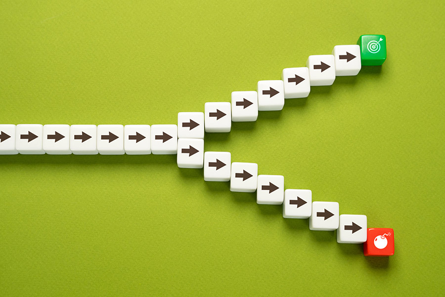 Varying choices results graphic