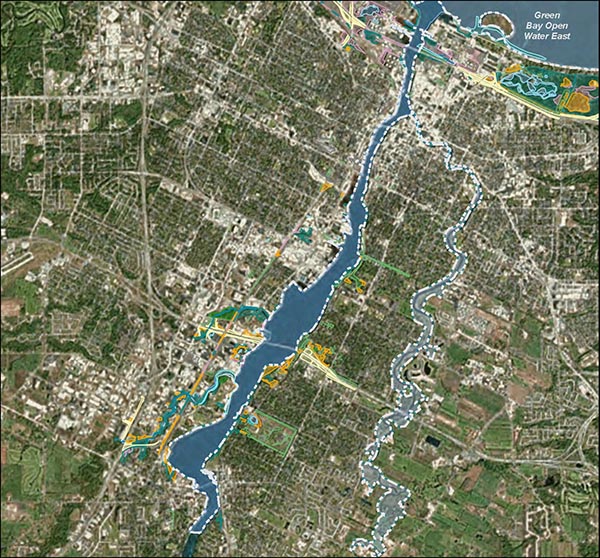 Fox River map