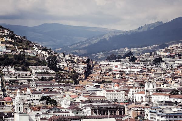 Panoramic view of Ecuador