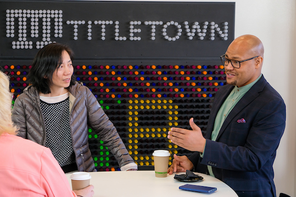 Zhouli Axelton and Preston Cherry at Titletown Tech