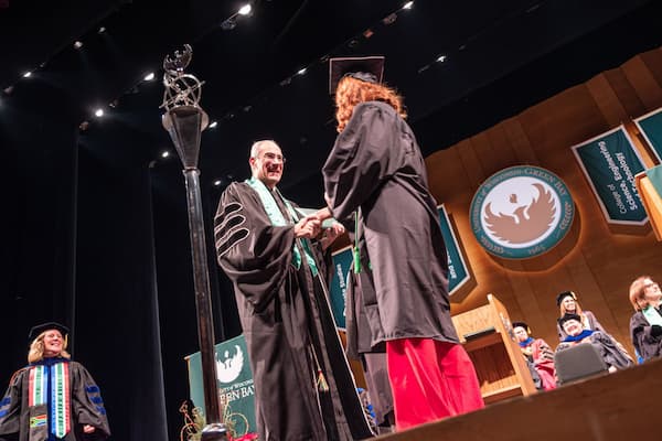 UWGB news photo of fall 2023 commencement