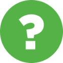 Question mark in circle
