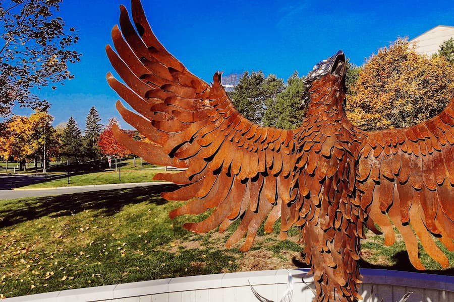 Phoenix Sculpture