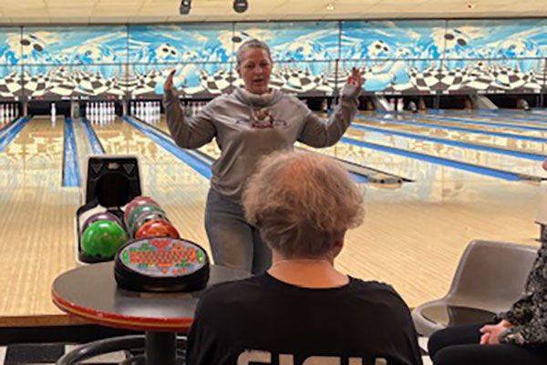 Going bowling