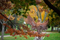 Phoenix Statue