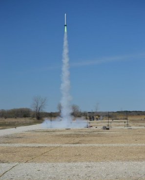 UWGB Rocket launch