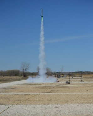 UWGB Rocket launch