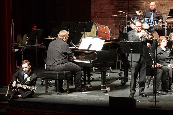 Lakeshore Big Band performing