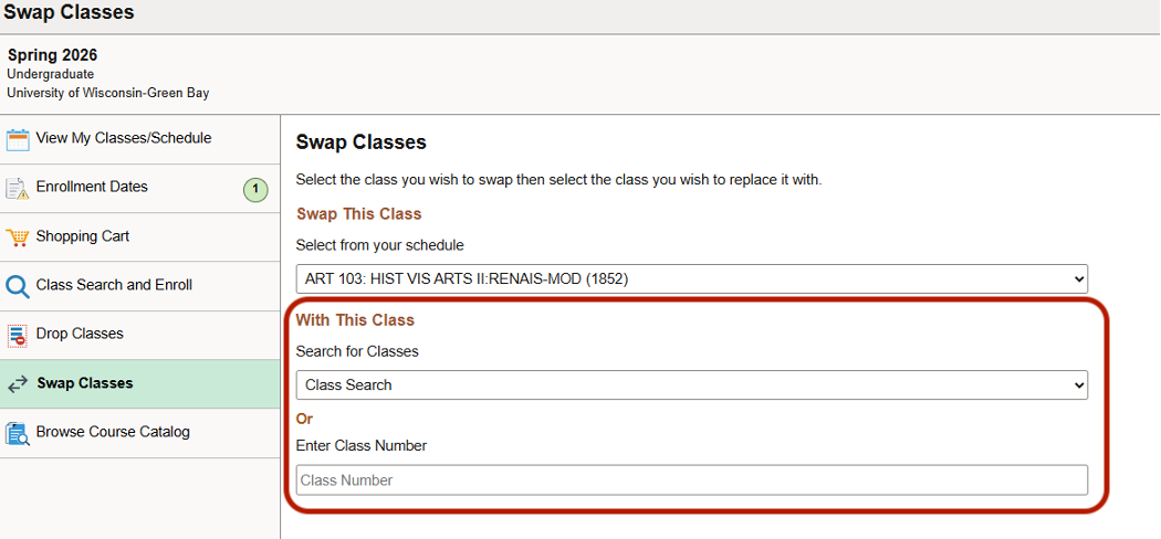 Searching for a replacement class.