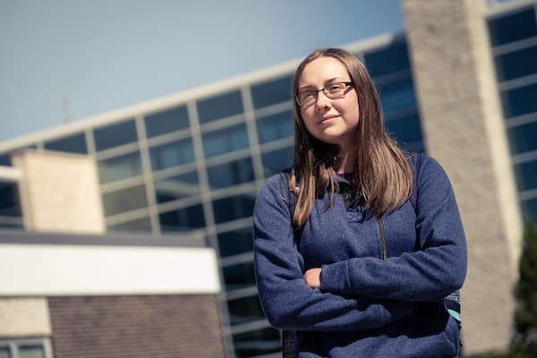 UWGB Sheboygan Campus student