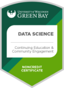 Image of digital badge for data science