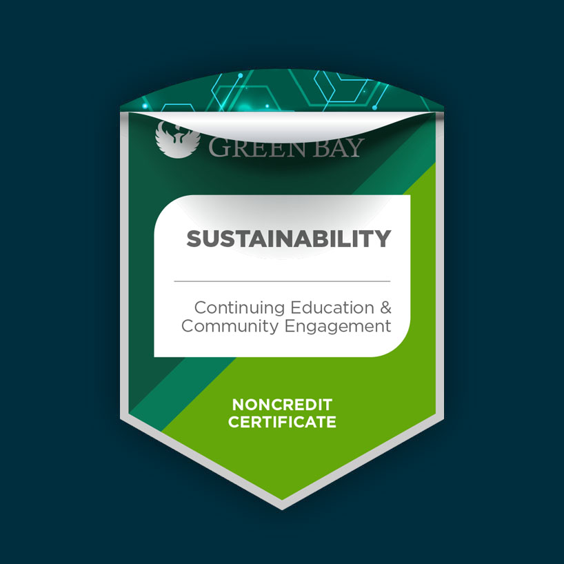 Sustainability digital badge