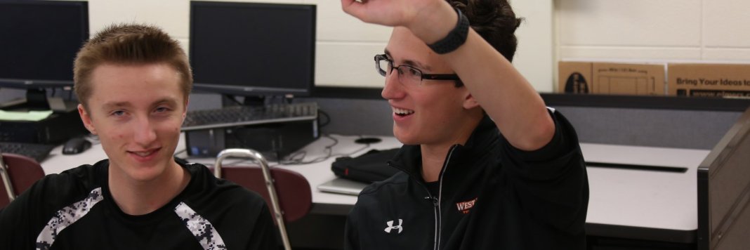 Two students