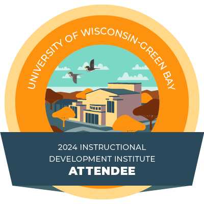 2024 Instructional Development Institute Attendee badge
