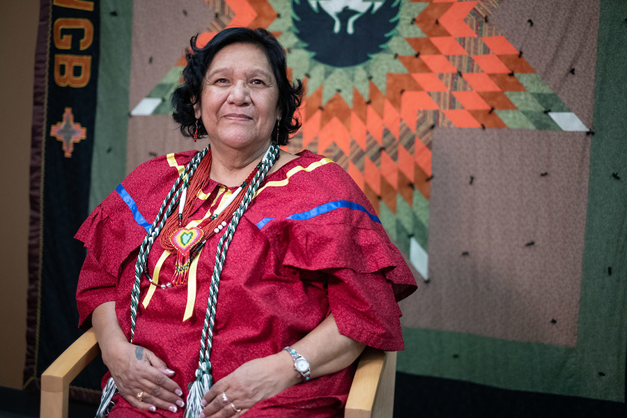 Dolly Potts, First Nation Elder and UW-Green Bay graduate