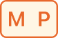 Orange M P Icon.