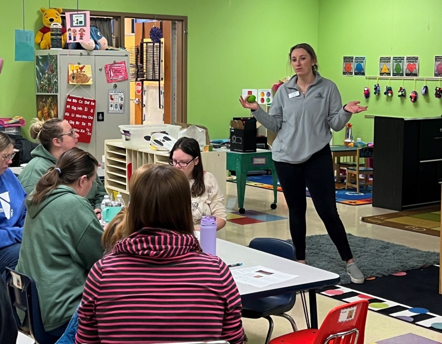 Community presentation in Sheboygan