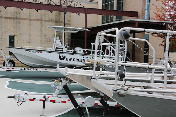 UW-Green Bay's research boat fleet