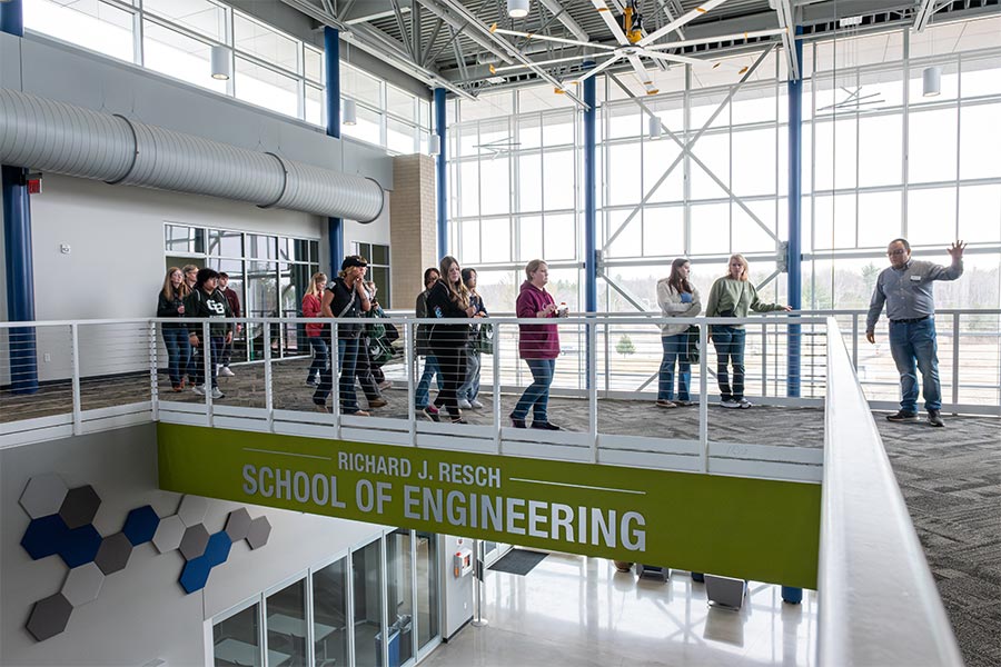 UWGB STEM Center Tour
