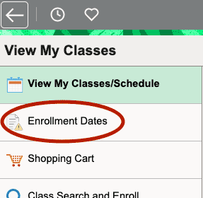 Enrollment Dates.