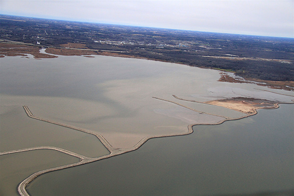 Drone shot of Cat Island