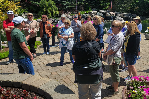 Visiting a Garden