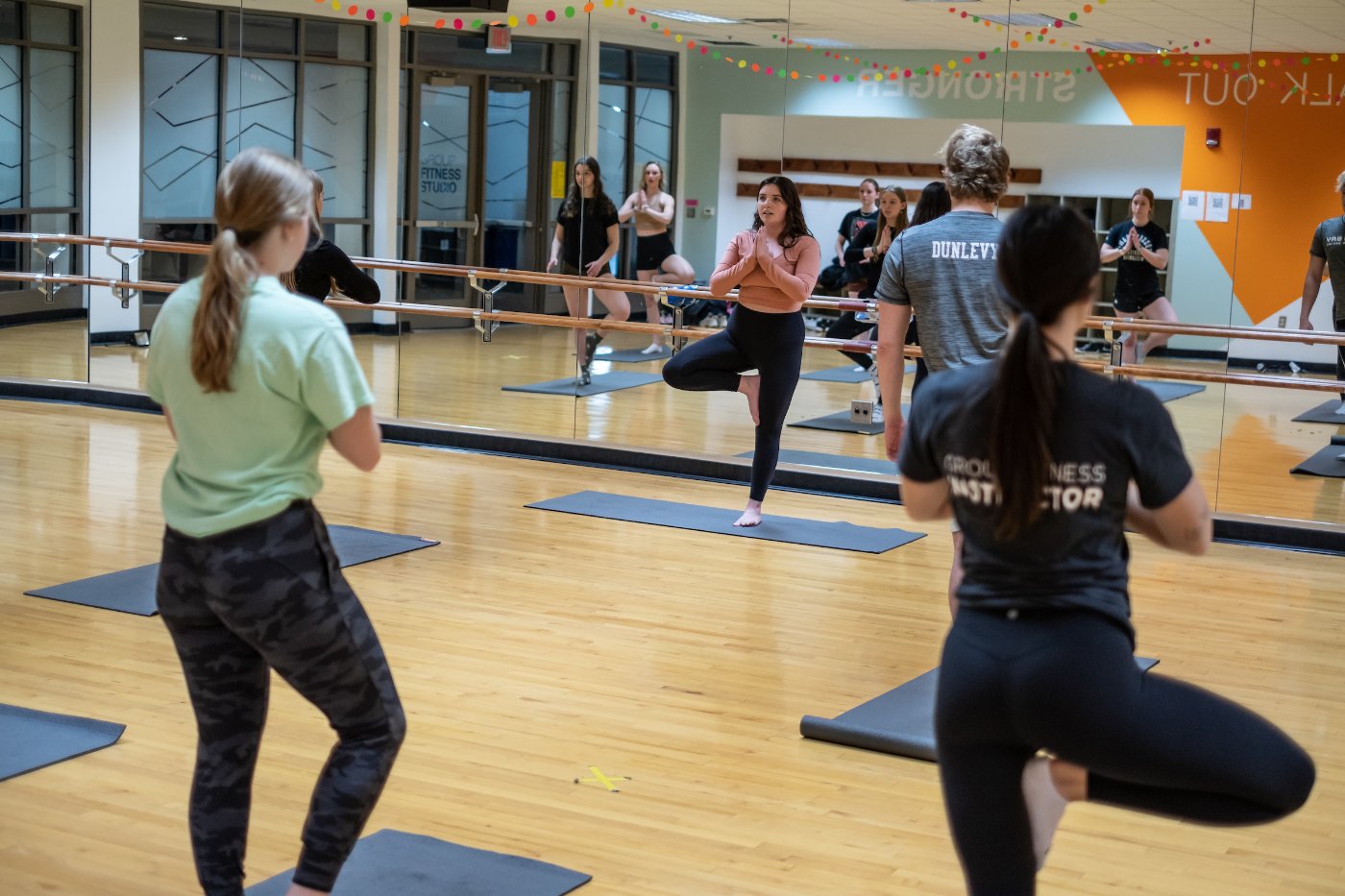 Yoga class