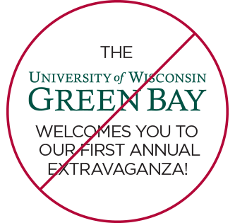 Don't use the UWGB logo as a part of a sentence