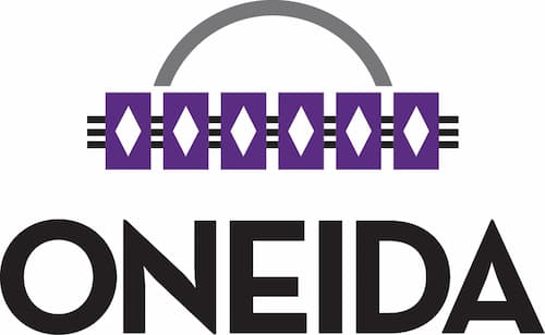 Oneida logo purple gray and black