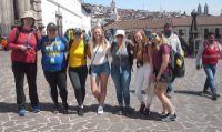 Students on a trip